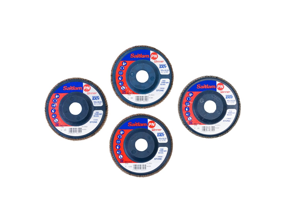 ANTO9897-Edit Flap Sanding Disk Ø115 #40 - Image 1